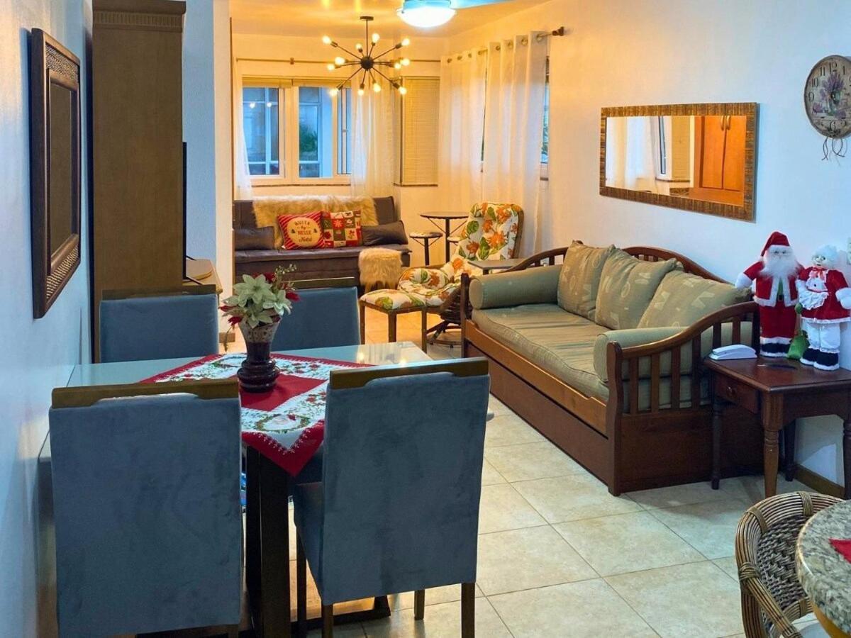 Apartamento No Residencial Village No Centro De Gramado, Com Piscina Aquecida E Hidromassagem Exterior foto